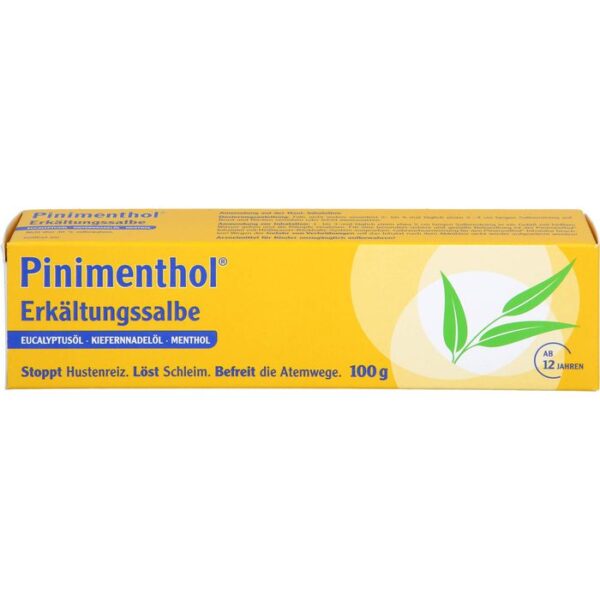 PINIMENTHOL Erkältungssalbe Eucal./Kiefern./Menth. 100 g