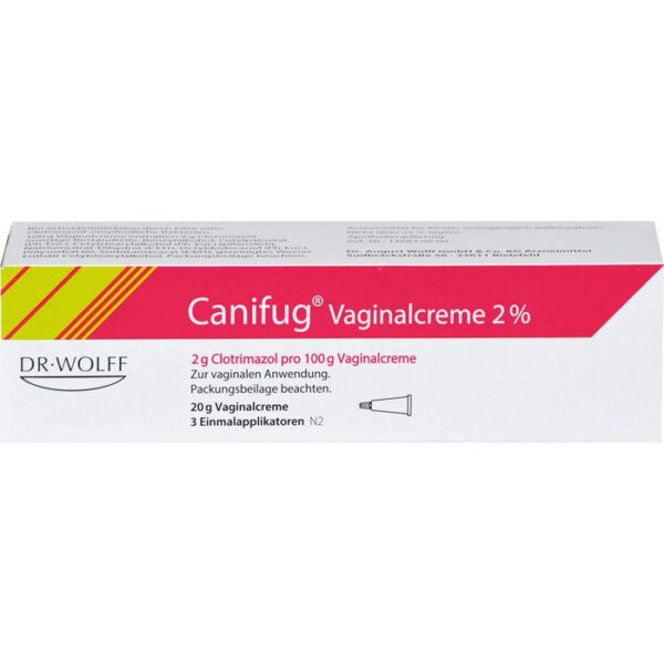 CANIFUG Vaginalcreme 2% m. 3 Appl. 20 g