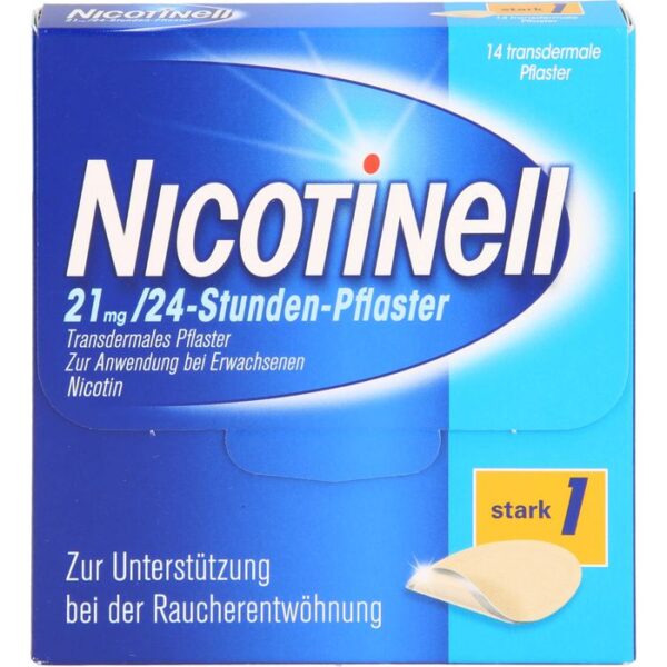 NICOTINELL 21 mg/24-Stunden-Pflaster 52,5mg 14 St.