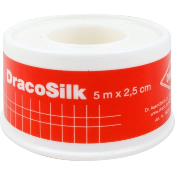 DRACOSILK Rollenpflaster 2,5 cmx5 m 1 St.