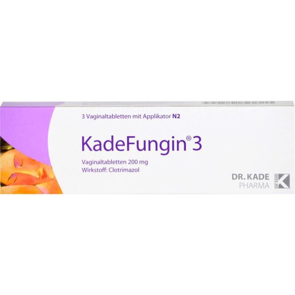 KADEFUNGIN 3 Vaginaltabletten 3 St.