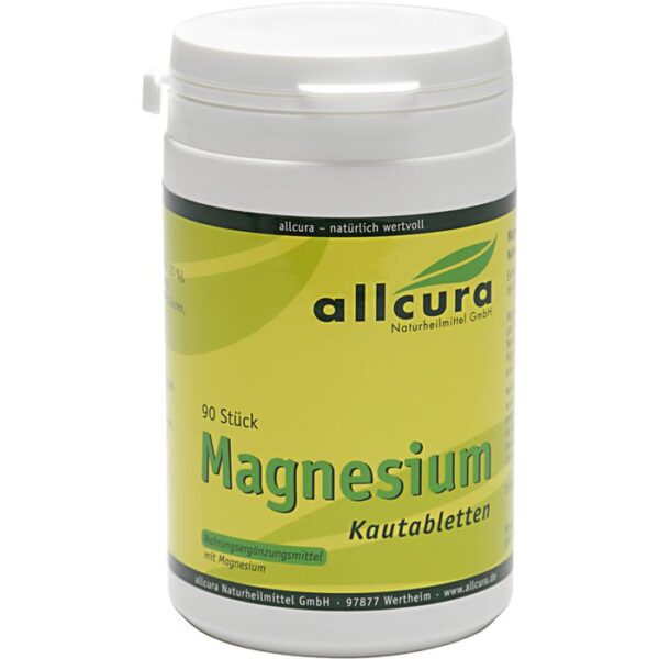 MAGNESIUM KAUTABLETTEN o.Zucker 90 St.