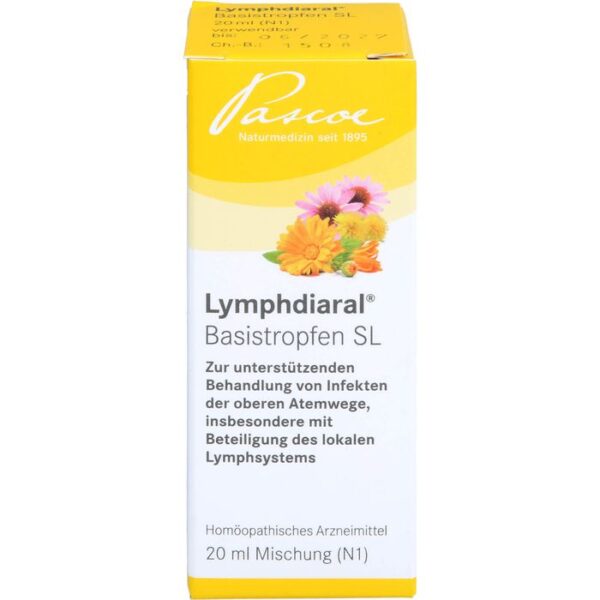 LYMPHDIARAL BASISTROPFEN SL 20 ml