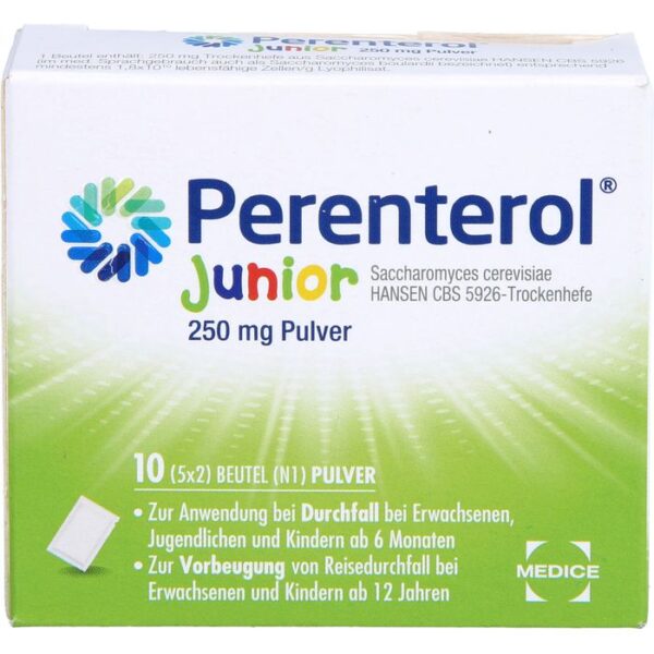 PERENTEROL Junior 250 mg Pulver Btl. 10 St.