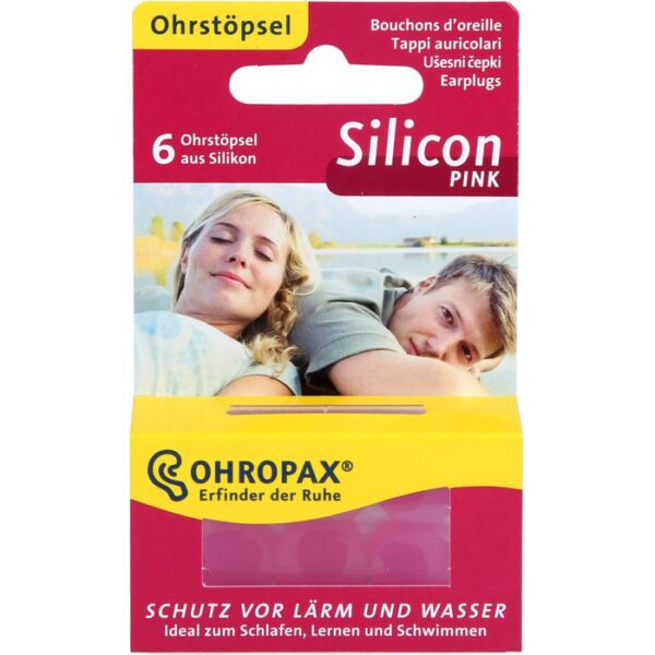 OHROPAX Silicon pink Ohrstöpsel 6 St.