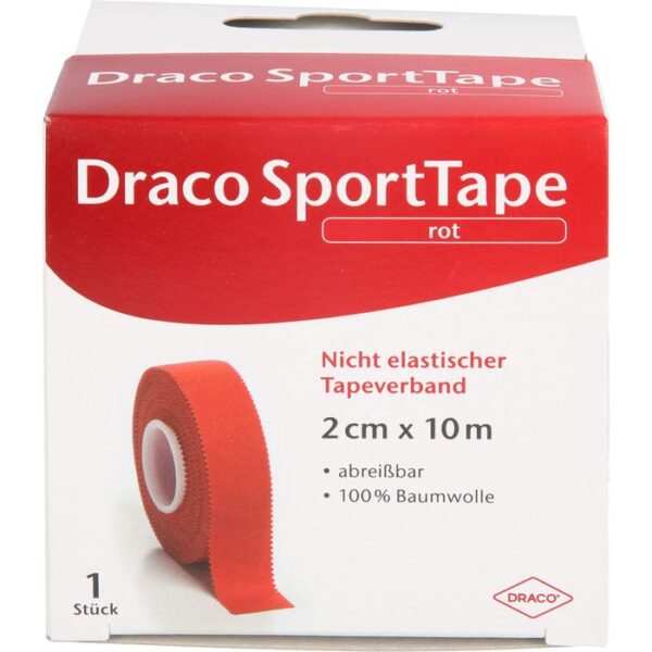 DRACO TAPEVERBAND 2 cmx10 m rot 1 St.