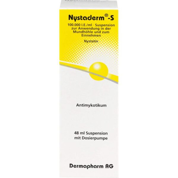 NYSTADERM S Suspension Dosierpumpe 48 ml