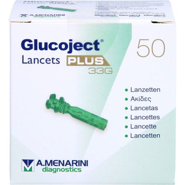 GLUCOJECT Lancets PLUS 33 G 50 St.