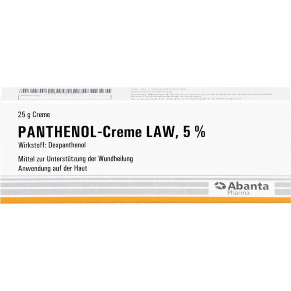 PANTHENOL Creme LAW 5% 25 g