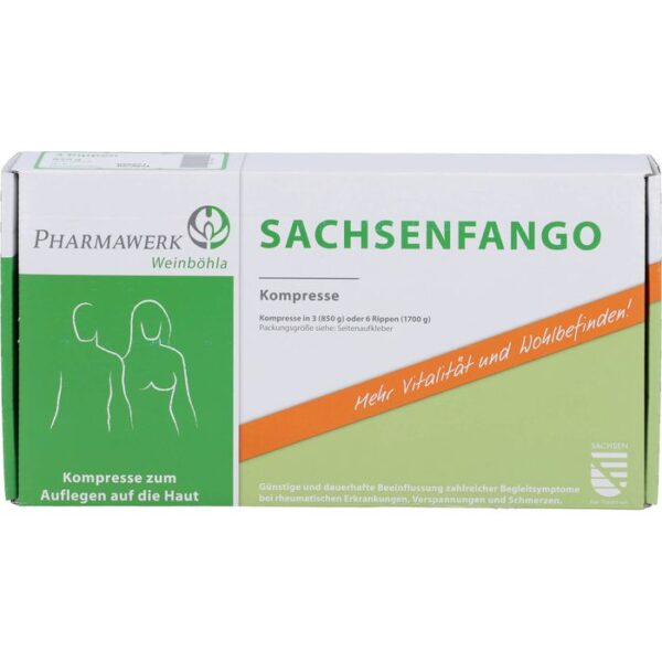 SACHSEN Fango-Kompresse 850 g