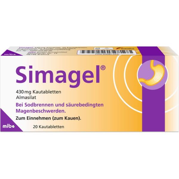 SIMAGEL Kautabletten 20 St.