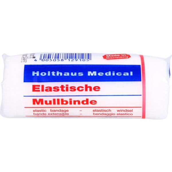 MULLBINDEN elastisch 10 cmx4 m 1 St.