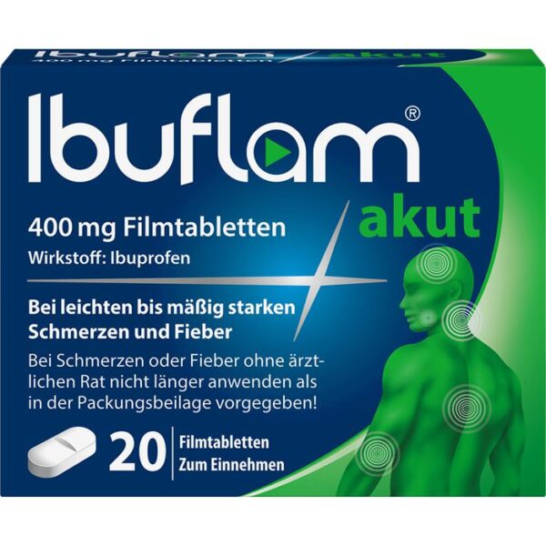 IBUFLAM akut 400 mg Filmtabletten 20 St.