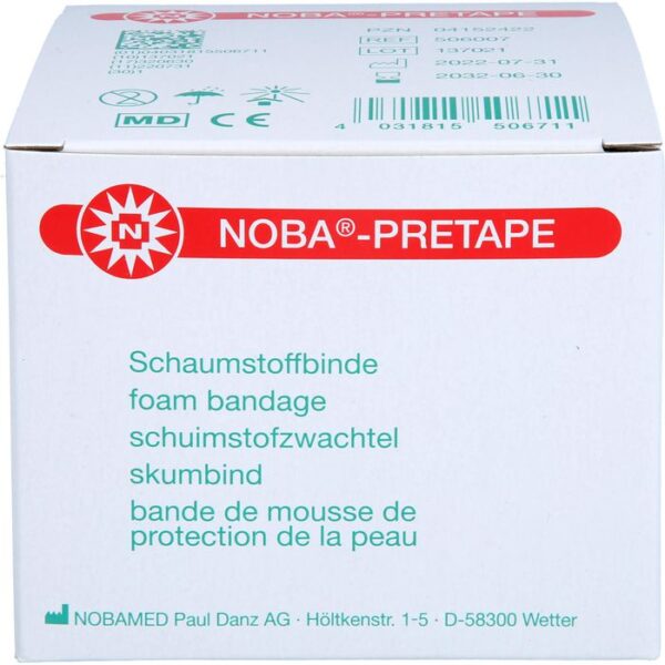 NOBA PRETAPE Schaumstoffbinde 7 cmx27,5 m 1 St.