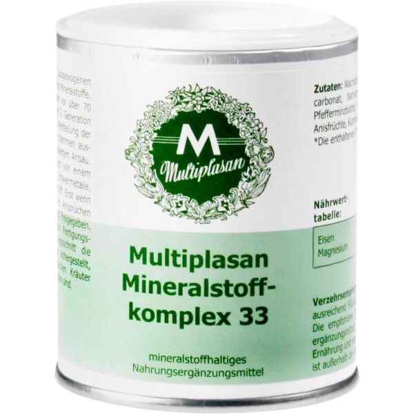 MULTIPLASAN Mineralstoffkomplex 33 Tabletten 350 St.