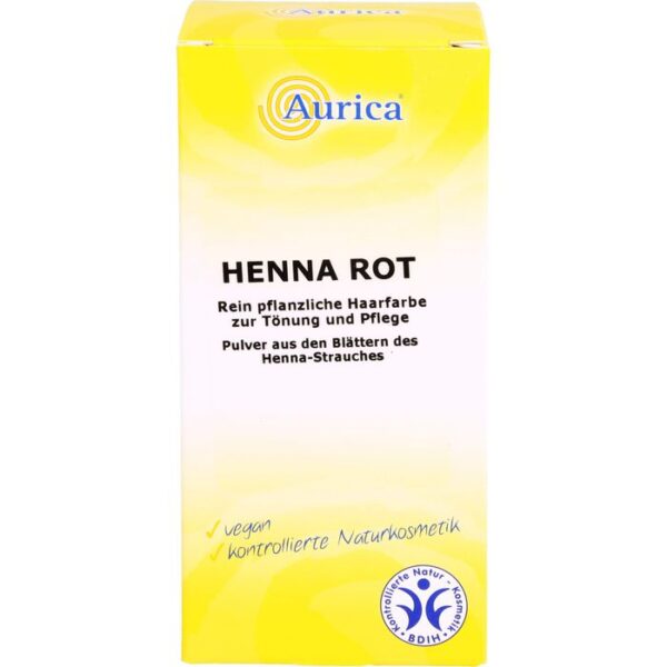 HENNA rot Pulver 100 g