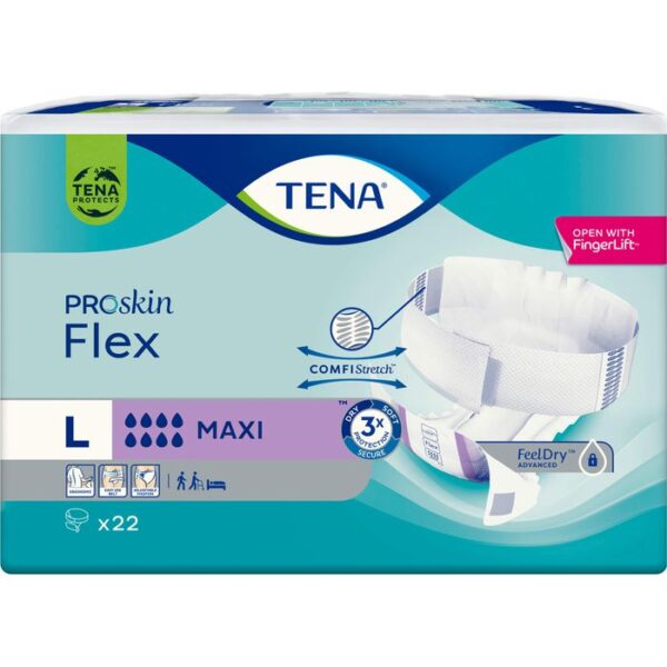 TENA FLEX maxi L 22 St.