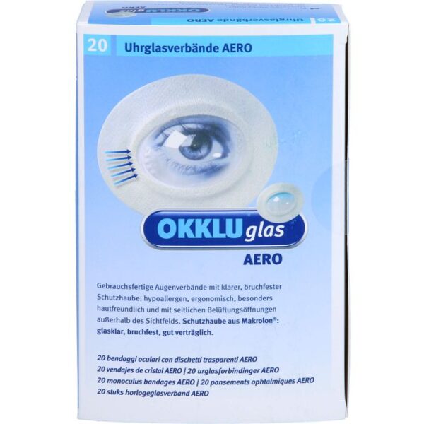 OKKLUGLAS AERO Uhrglasverband 20 St.