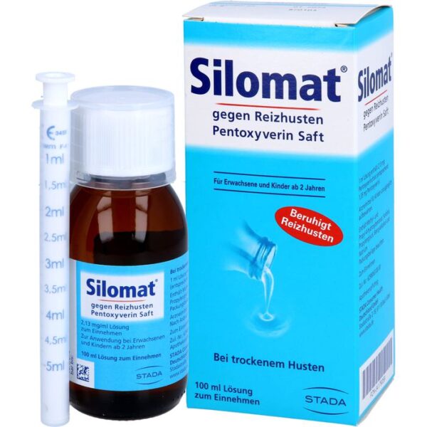 SILOMAT gegen Reizhusten Pentoxyverin Saft 100 ml