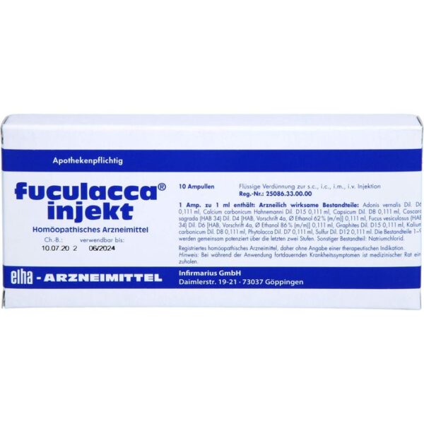 FUCULACCA Ampullen 10 St.