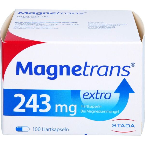 MAGNETRANS extra 243 mg Hartkapseln 100 St.