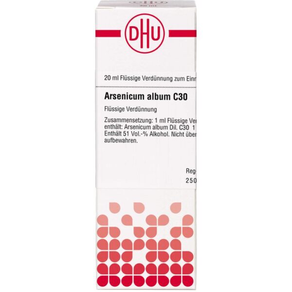 ARSENICUM ALBUM C 30 Dilution 20 ml