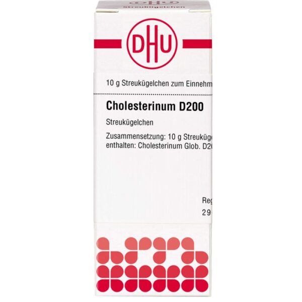 CHOLESTERINUM D 200 Globuli 10 g