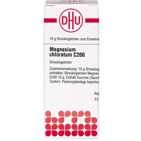 MAGNESIUM CHLORATUM C 200 Globuli 10 g