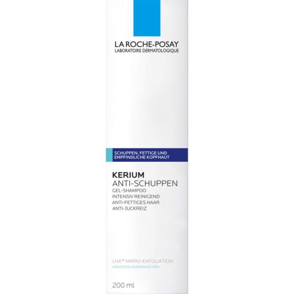 ROCHE-POSAY Kerium fettige Haut Gelshampoo 200 ml