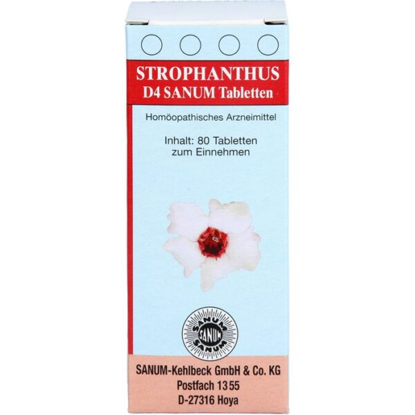 STROPHANTHUS D 4 Sanum Tabletten 80 St.