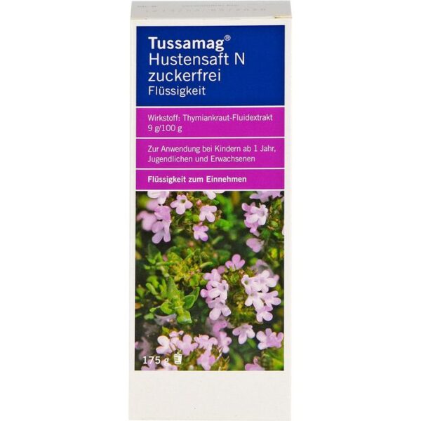 TUSSAMAG Hustensaft N zuckerfrei 175 g