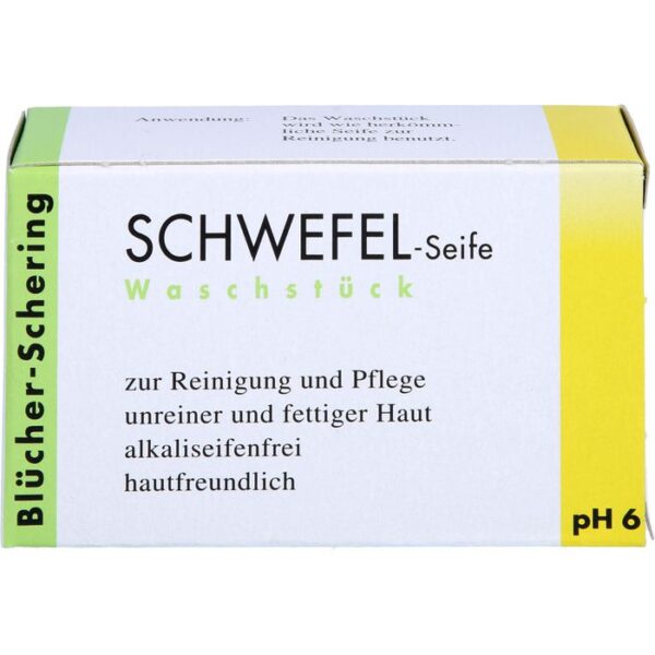 SCHWEFEL SEIFE Blücher Schering 100 g