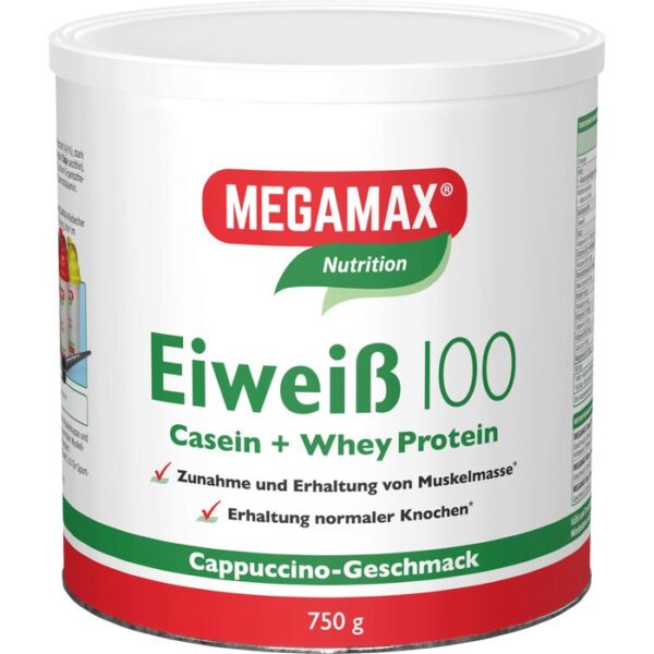 EIWEISS 100 Cappuccino Megamax Pulver 750 g