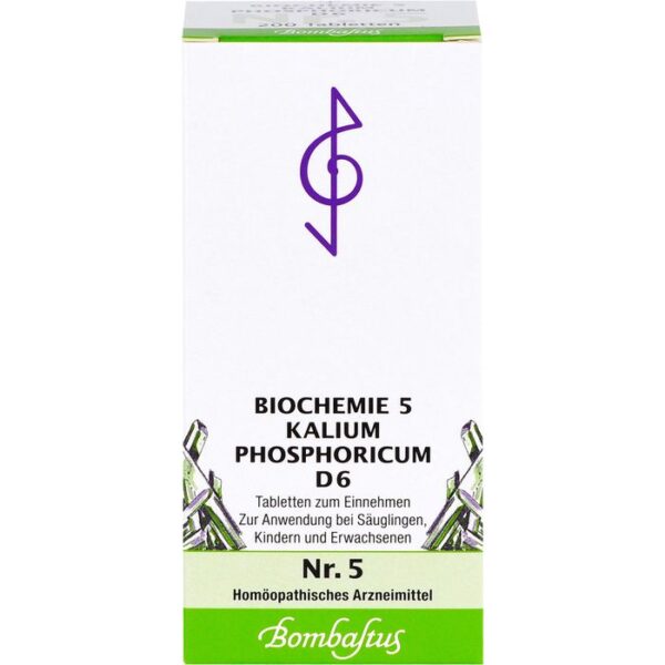 BIOCHEMIE 5 Kalium phosphoricum D 6 Tabletten 200 St.