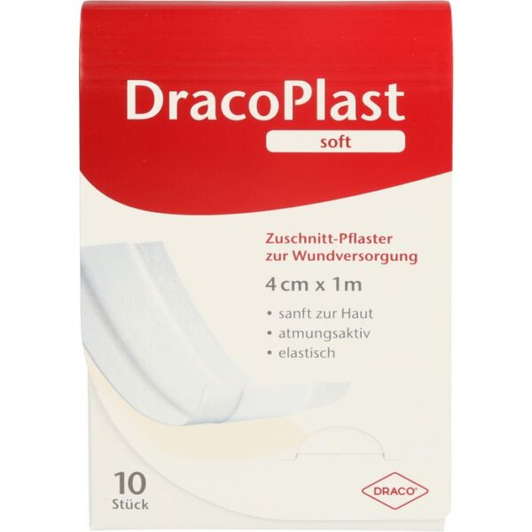 DRACOPLAST Soft Pflaster 4 cmx1 m 1 St.