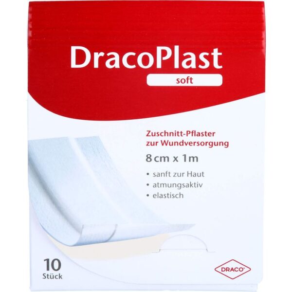 DRACOPLAST Soft Pflaster 8 cmx1 m 1 St.