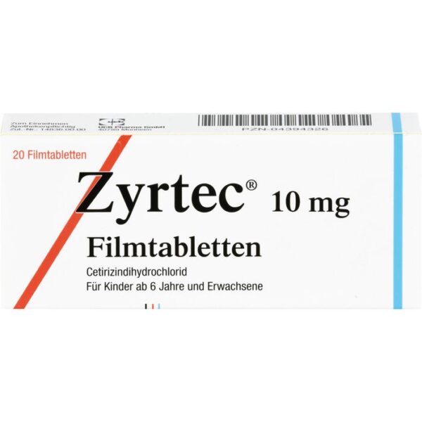 ZYRTEC 10 mg Filmtabletten 20 St.