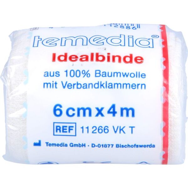 IDEALBINDE 6 cm mit Klammer 1 St.