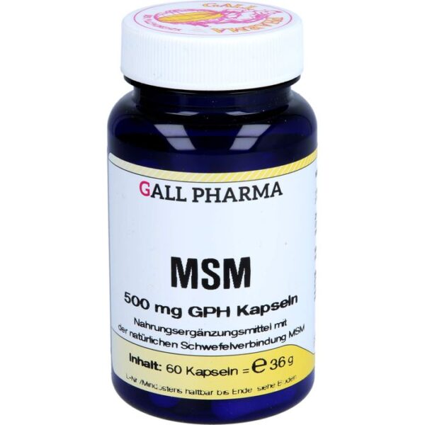 MSM 500 mg GPH Kapseln 60 St.