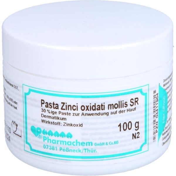 PASTA ZINCI OXIDAT. MOLLIS SR 100 g