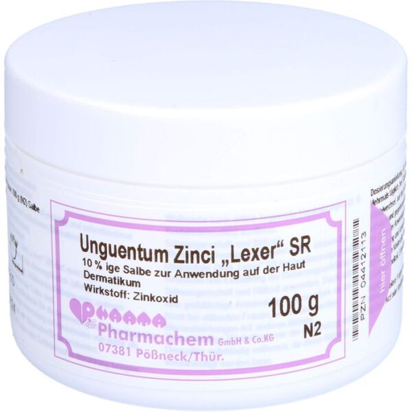 UNGUENTUM ZINCI Lexer SR 100 g