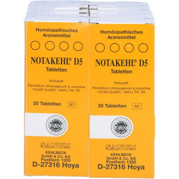 NOTAKEHL D 5 Tabletten 200 St.