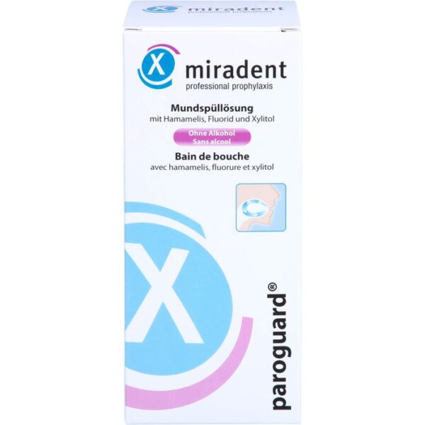 MIRADENT Mundspüllösung paroguard CHX 0,20% 200 ml