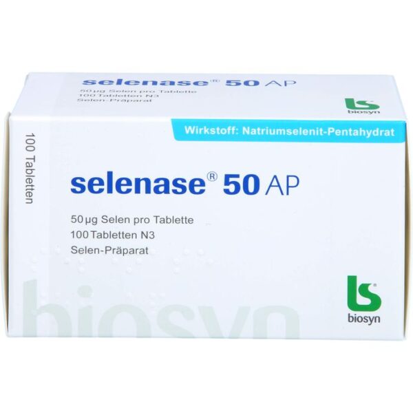 SELENASE 50 AP Tabletten 100 St.