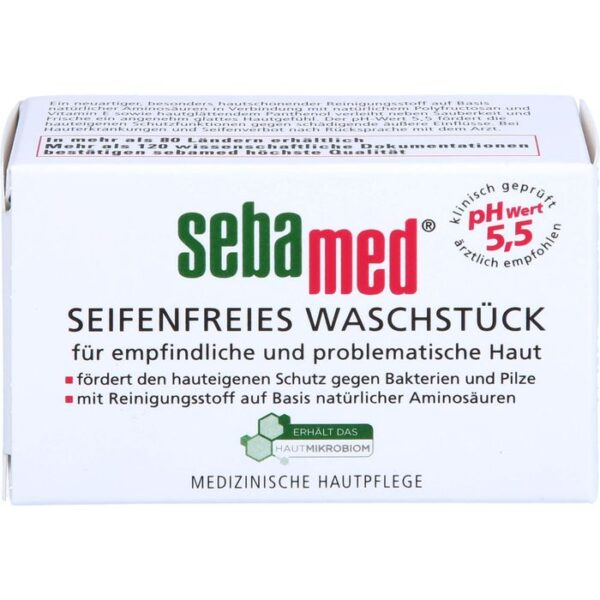 SEBAMED seifenfreies Waschstück 50 g