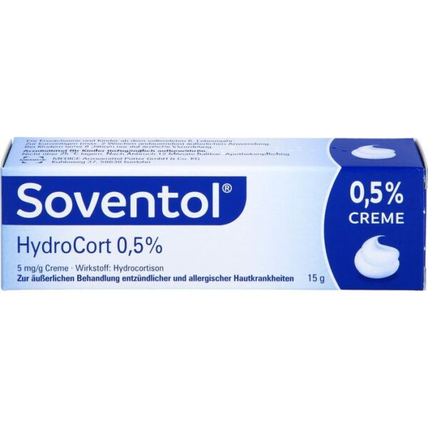 SOVENTOL Hydrocort 0,5% Creme 15 g