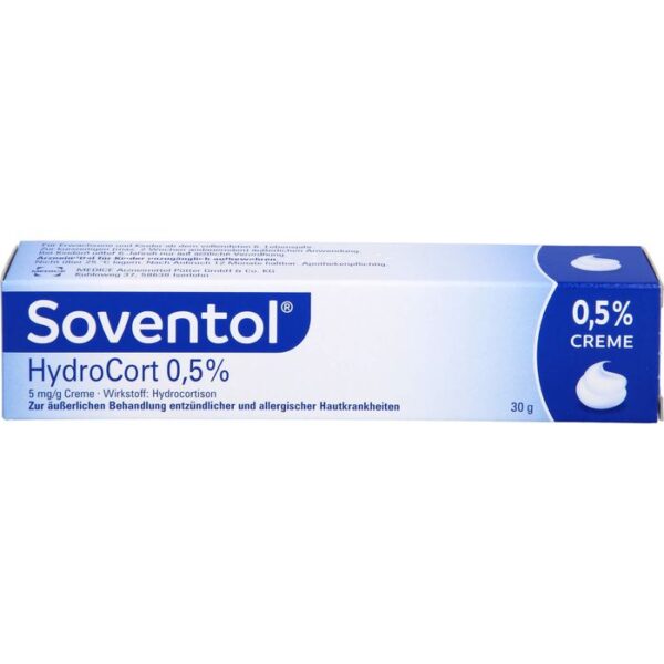 SOVENTOL Hydrocort 0,5% Creme 30 g