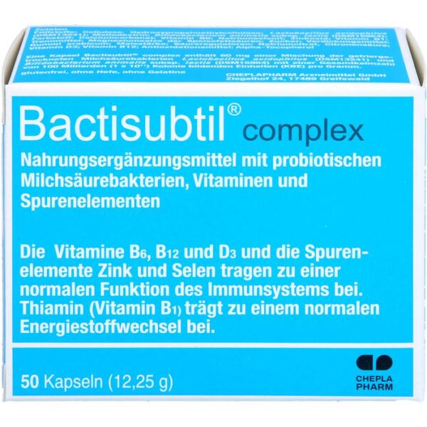 BACTISUBTIL Complex Kapseln 50 St.