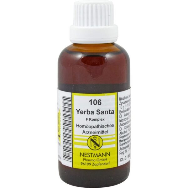 YERBA SANTA F Komplex Nr.106 Dilution 50 ml