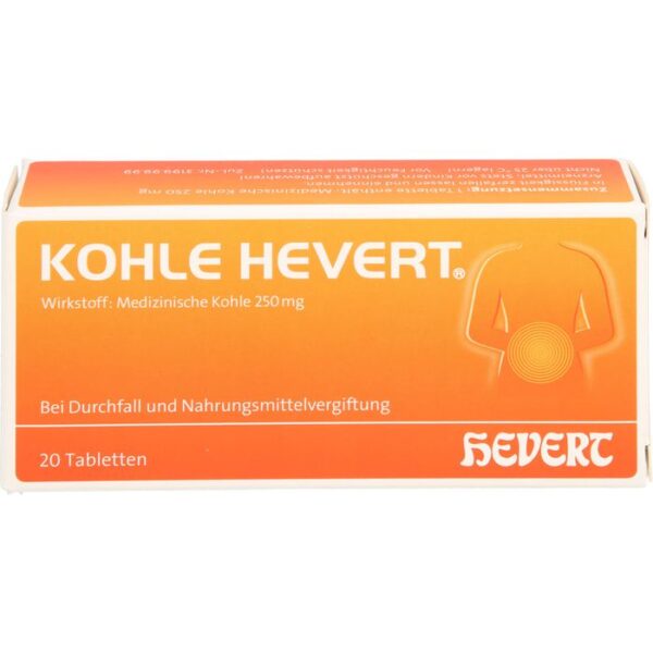 KOHLE Hevert Tabletten 20 St.